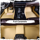 Kit de Tapetes Automotivos de Luxo e Conforto [PARTE DA FRENTE E DE TRÁS]