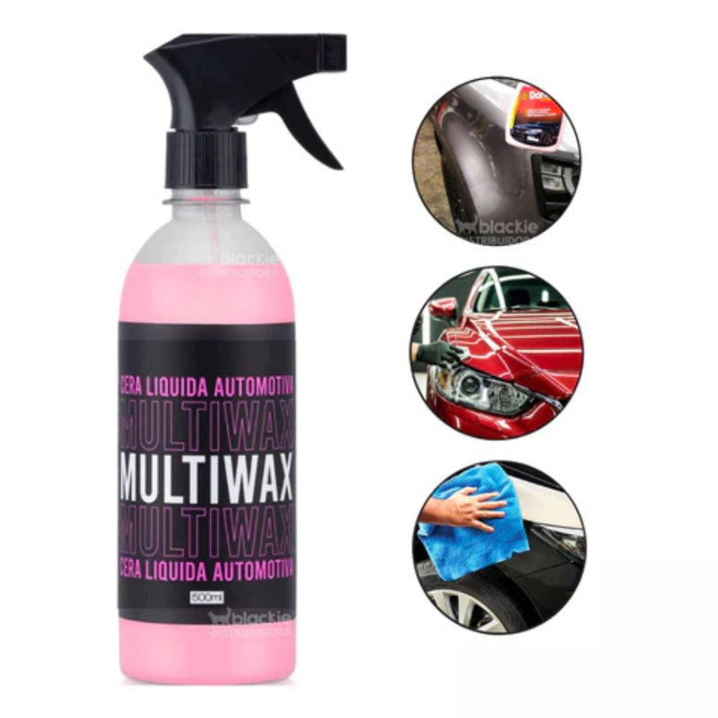 Cera Líquida Automotiva de Alto Brilho e Proteção
