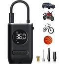 Mini Compressor de Ar Digital Portátil Recarregável